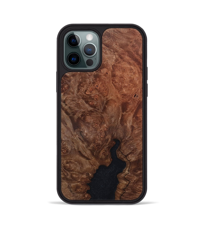iPhone 12 Pro Wood Phone Case - Kanye (Wood Burl, 819320)