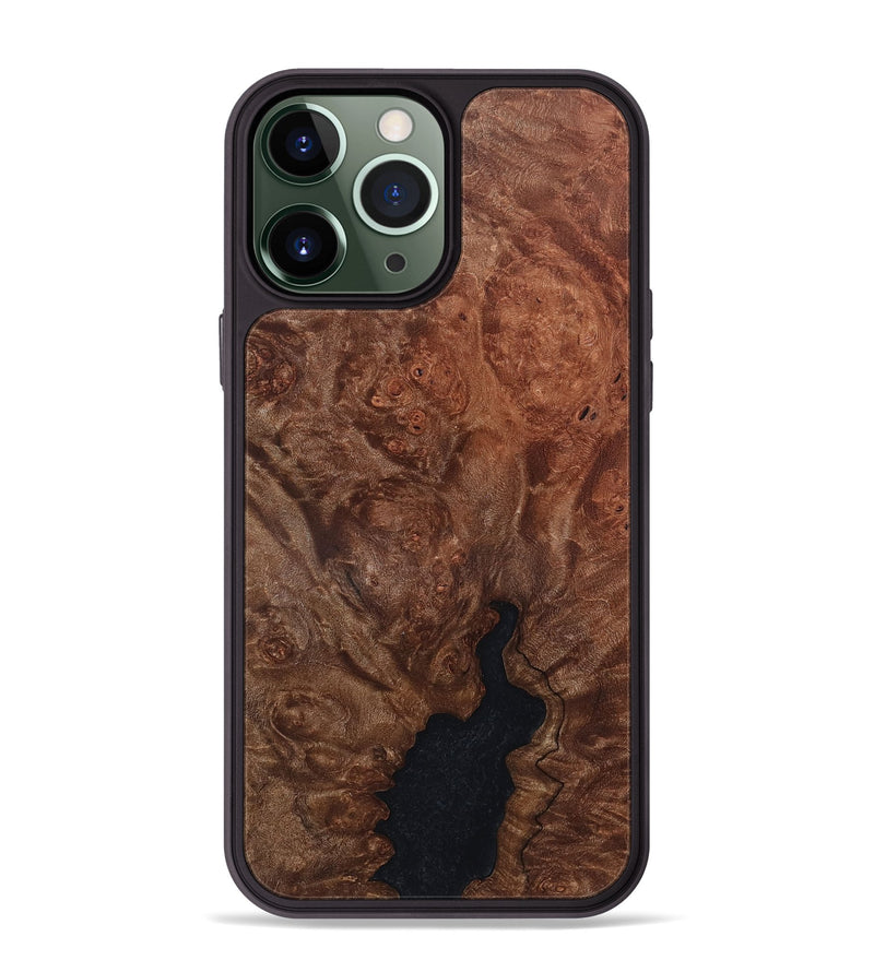 iPhone 13 Pro Max Wood Phone Case - Kanye (Wood Burl, 819320)
