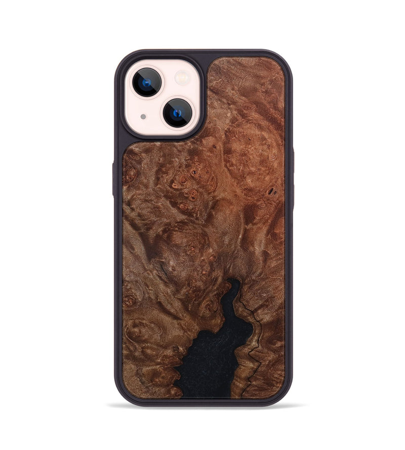 iPhone 14 Wood Phone Case - Kanye (Wood Burl, 819320)