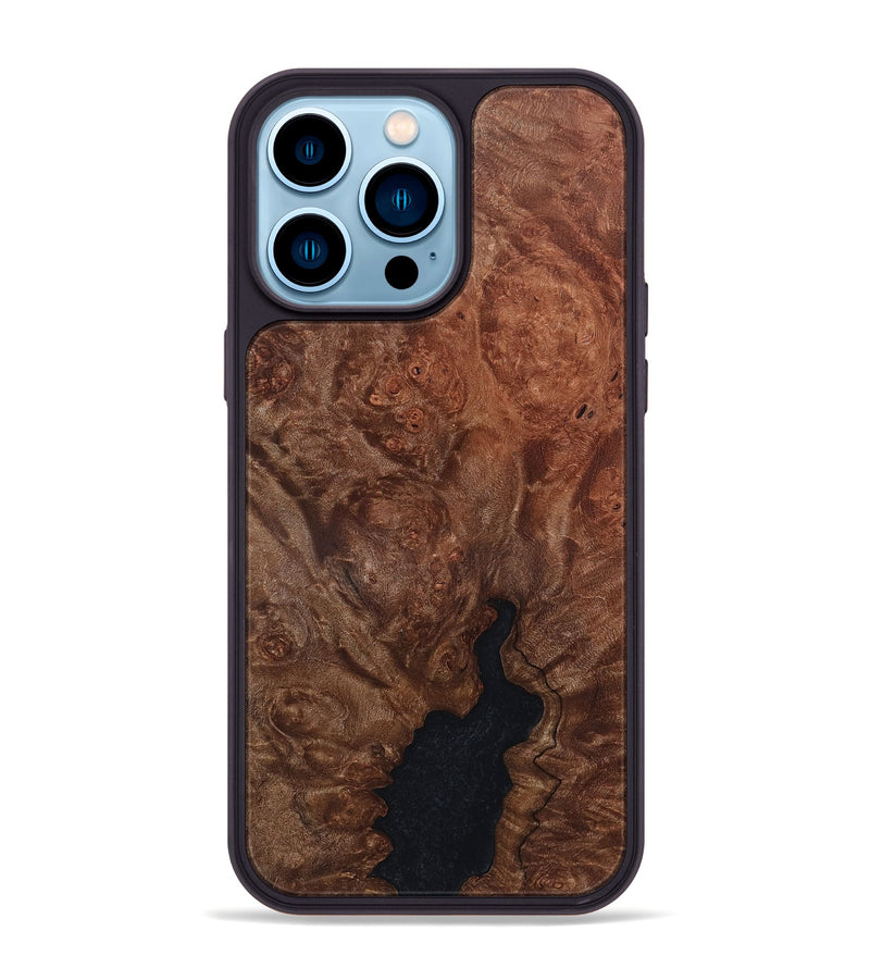 iPhone 14 Pro Max Wood Phone Case - Kanye (Wood Burl, 819320)