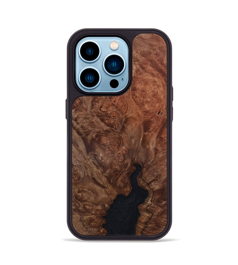 iPhone 14 Pro Wood Phone Case - Kanye (Wood Burl, 819320)