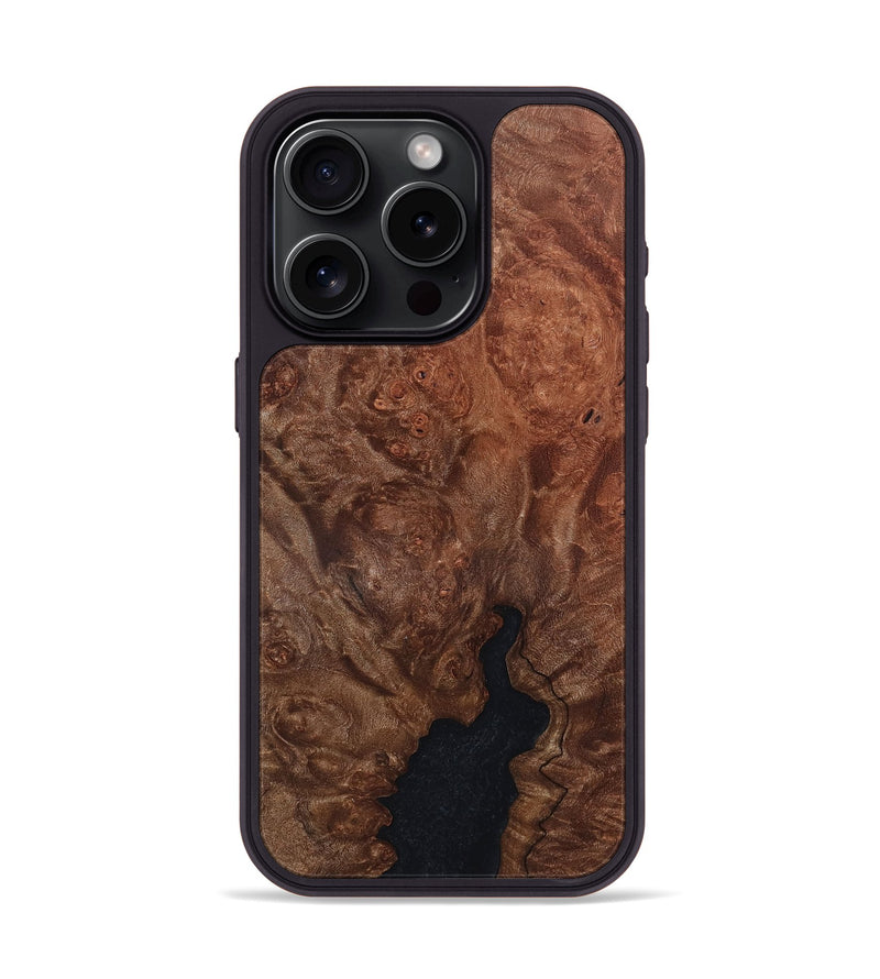 iPhone 15 Pro Wood Phone Case - Kanye (Wood Burl, 819320)