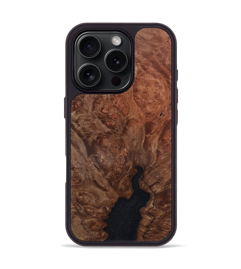 iPhone 16 Pro Wood Phone Case - Kanye (Wood Burl, 819320)