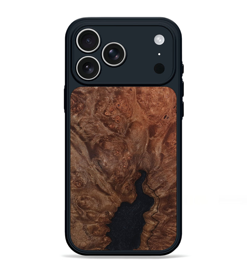 iPhone 17 Pro Max Wood Phone Case - Kanye (Wood Burl, 819320)