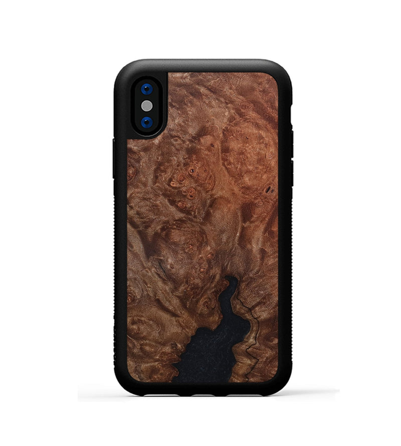 iPhone Xs Wood Phone Case - Kanye (Wood Burl, 819320)