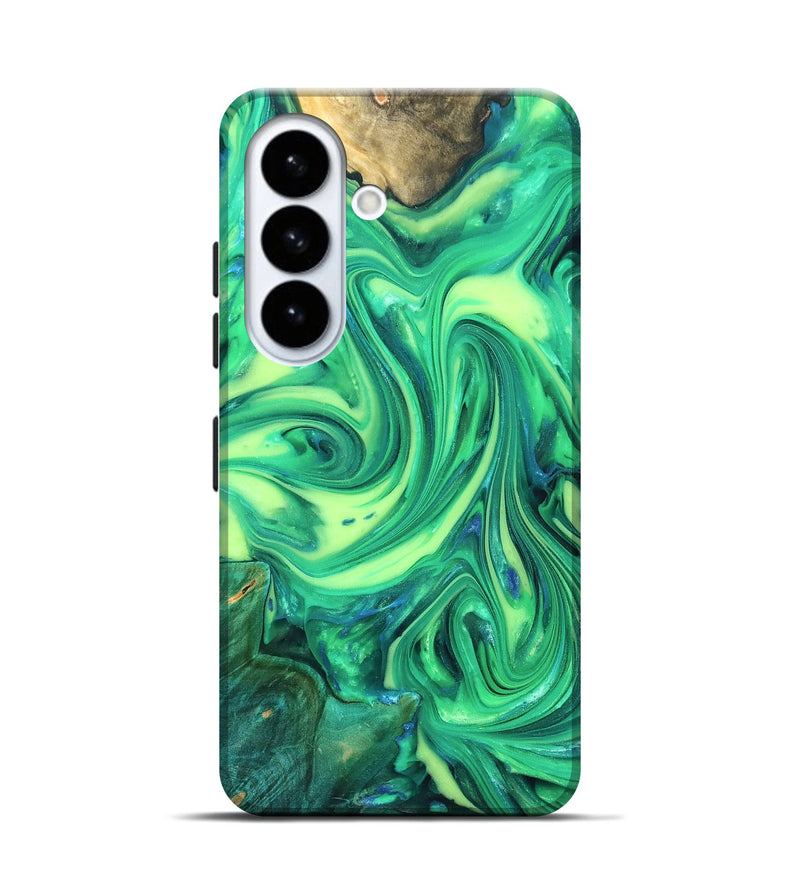 Galaxy S26 Wood Live Edge Phone Case - Zaria (Neon, 819321)