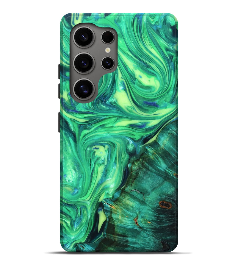 Galaxy S25 Ultra ResinArt Live Edge Phone Case - Zada (Neon, 819323)