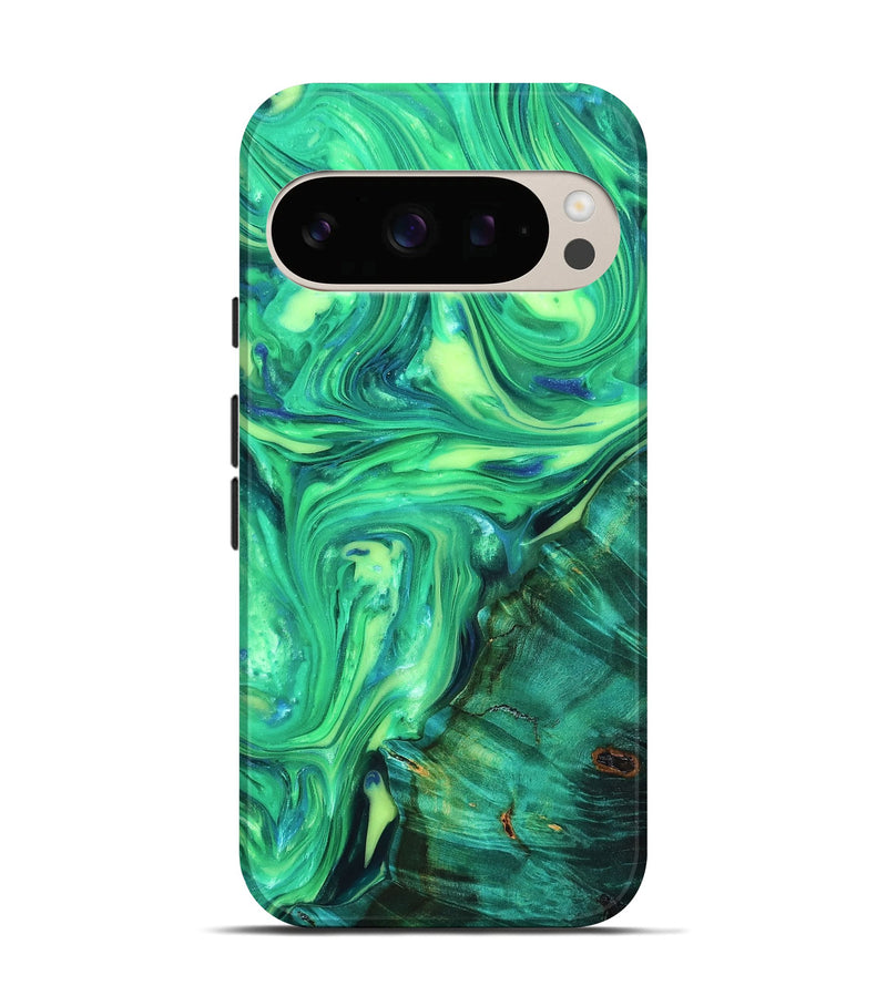 Pixel 10 Pro ResinArt Live Edge Phone Case - Zada (Neon, 819323)