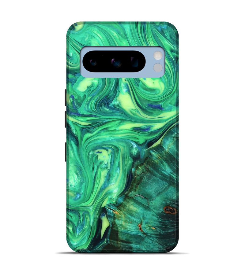 Pixel 8 Pro ResinArt Live Edge Phone Case - Zada (Neon, 819323)