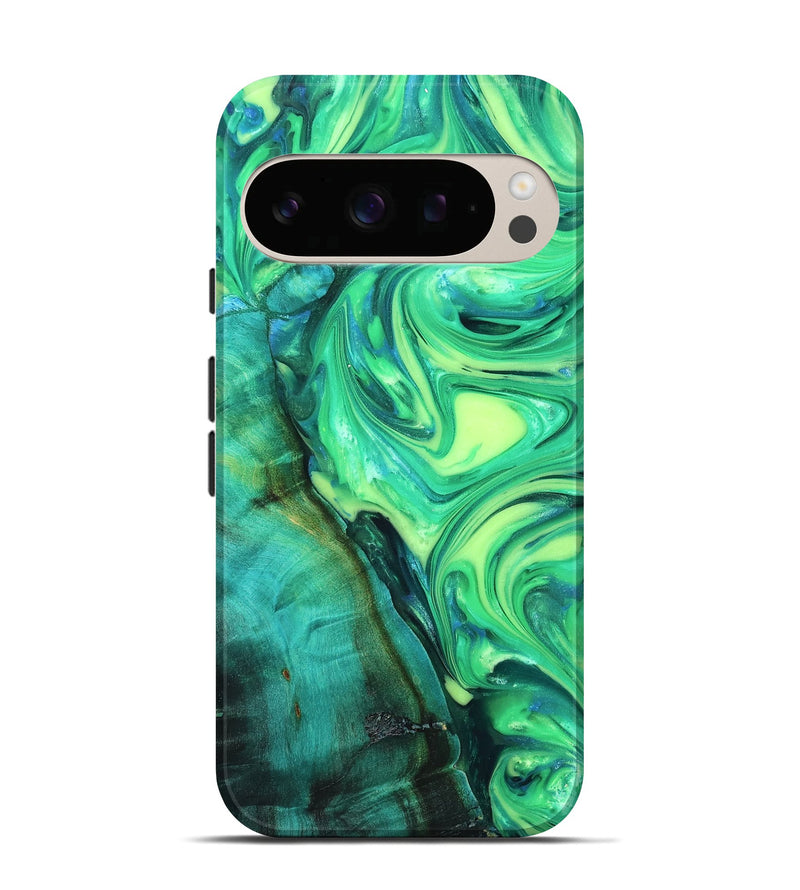 Pixel 10 Wood Live Edge Phone Case - Kyren (Neon, 819325)