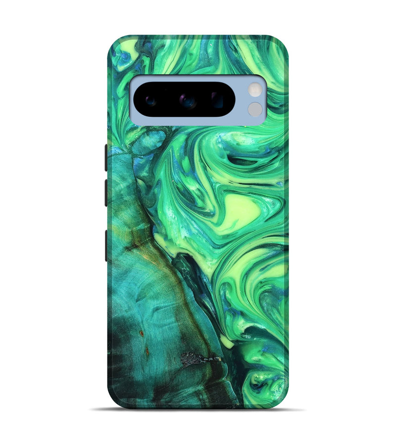 Pixel 8 Pro Wood Live Edge Phone Case - Kyren (Neon, 819325)