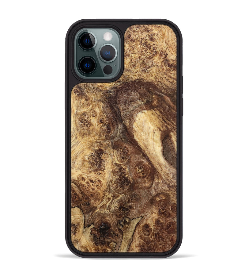 iPhone 12 Pro Max Wood Phone Case - Kiera (Wood Burl, 819326)