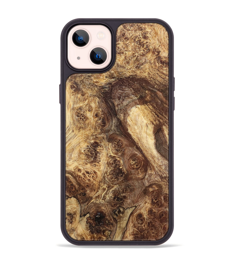 iPhone 14 Plus Wood Phone Case - Kiera (Wood Burl, 819326)