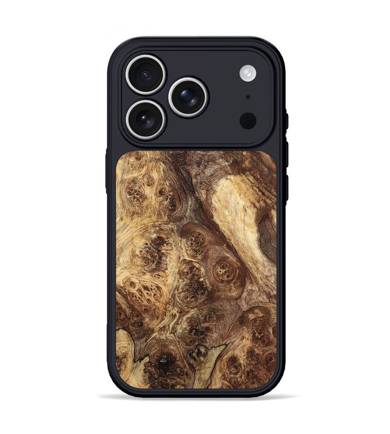 iPhone 17 Pro Wood Phone Case - Kiera (Wood Burl, 819326)