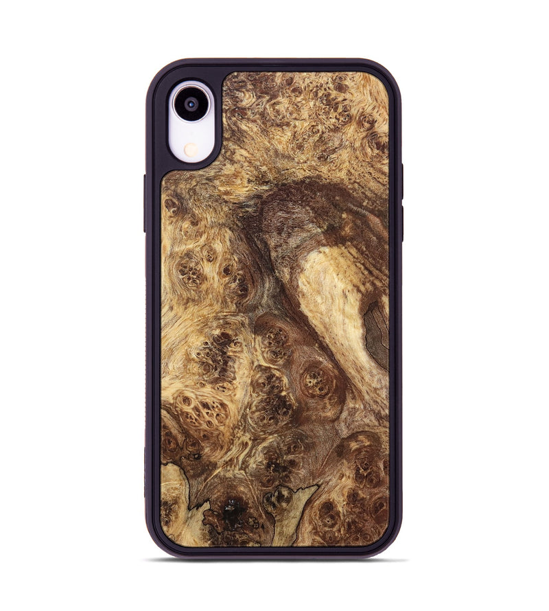 iPhone Xr Wood Phone Case - Kiera (Wood Burl, 819326)