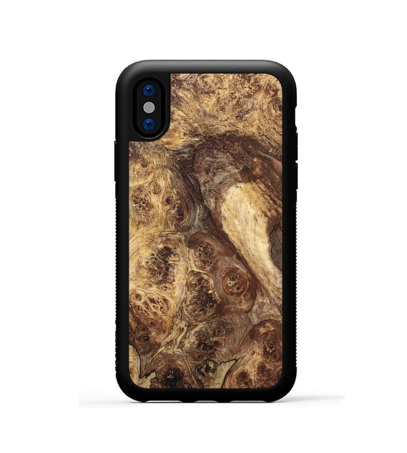 iPhone Xs Wood Phone Case - Kiera (Wood Burl, 819326)