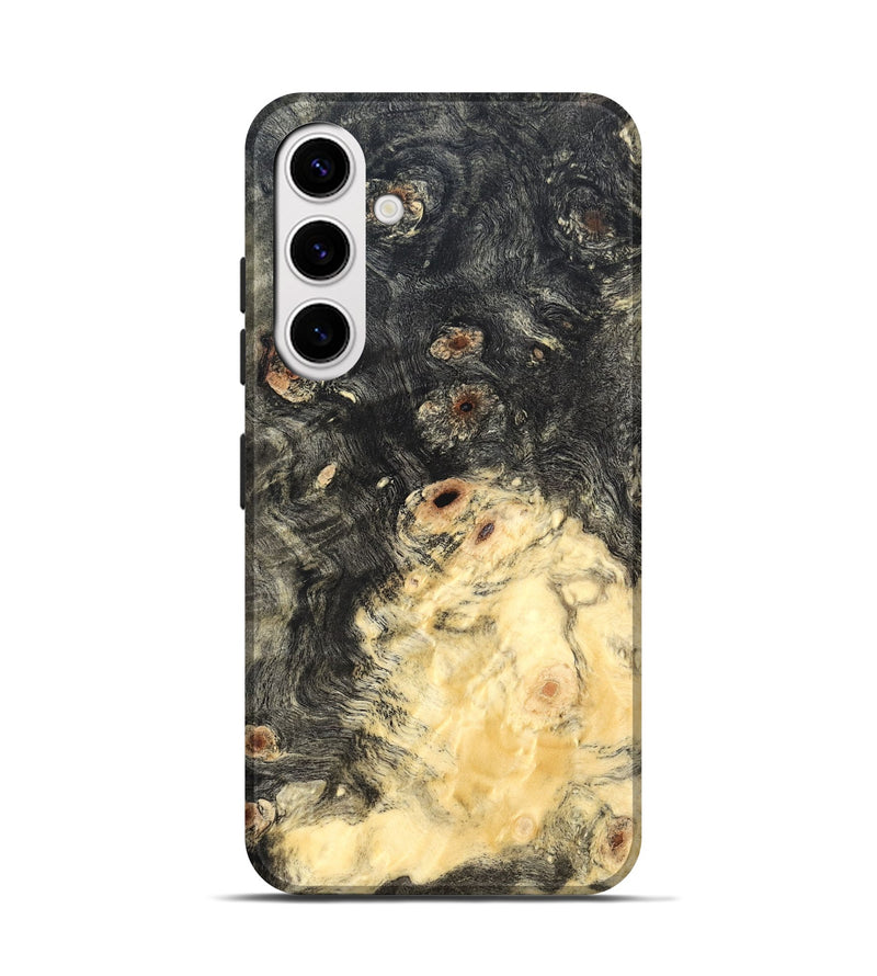 Galaxy S25 Wood Live Edge Phone Case - Tamie (Wood Burl, 819328)