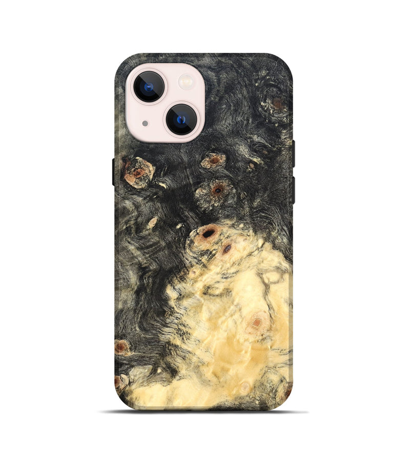 iPhone 13 mini Wood Live Edge Phone Case - Tamie (Wood Burl, 819328)