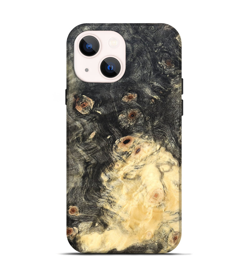 iPhone 14 Wood Live Edge Phone Case - Tamie (Wood Burl, 819328)