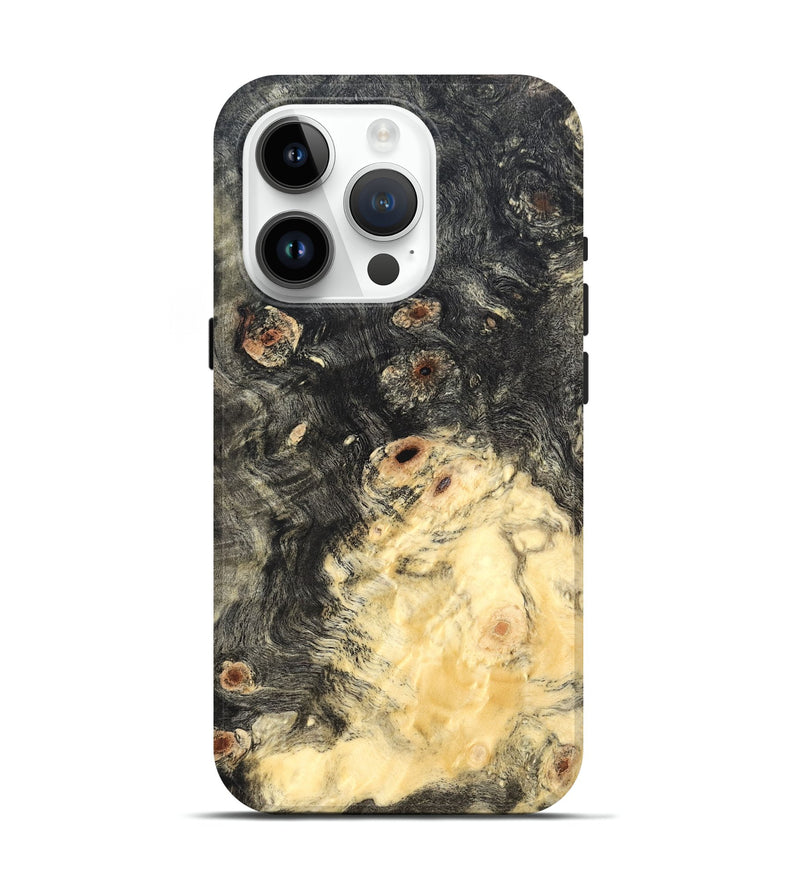 iPhone 15 Pro Wood Live Edge Phone Case - Tamie (Wood Burl, 819328)