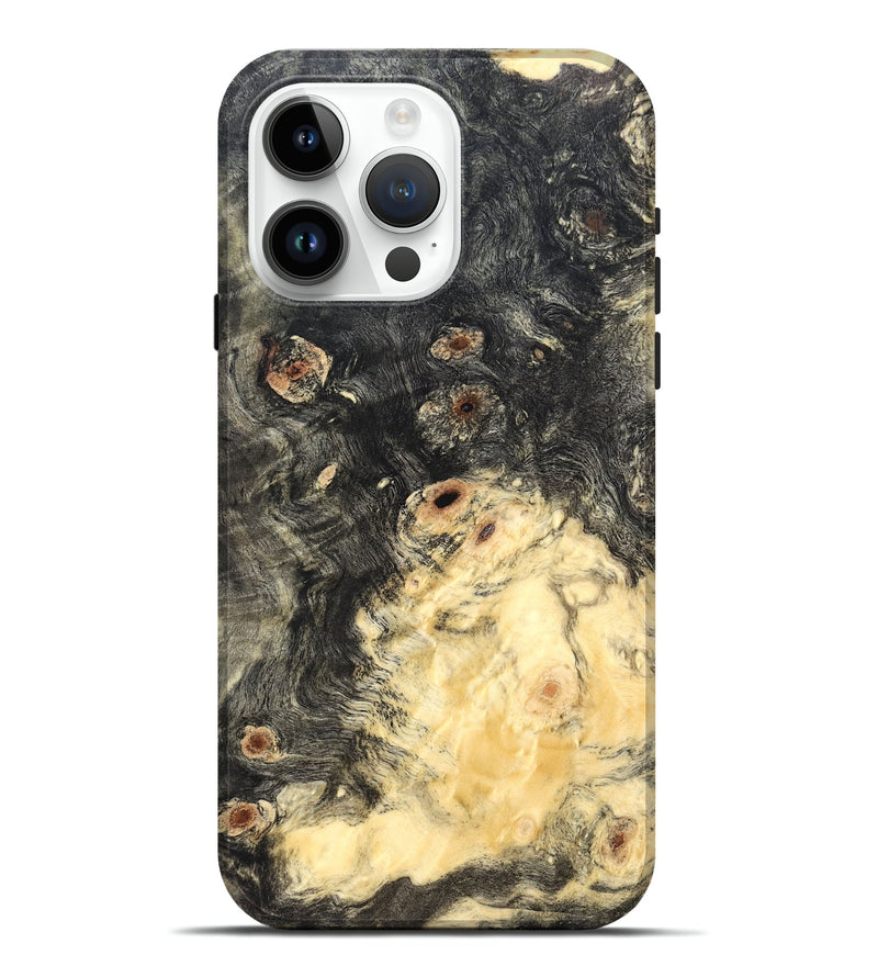 iPhone 15 Pro Max Wood Live Edge Phone Case - Tamie (Wood Burl, 819328)