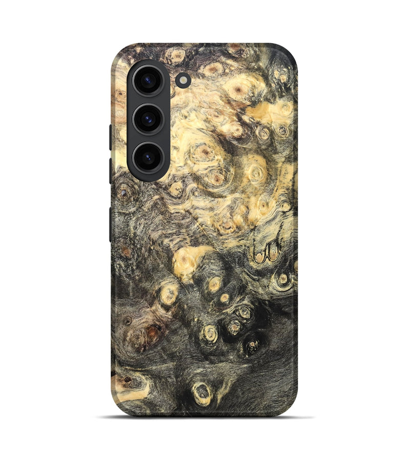 Galaxy S23 Wood Live Edge Phone Case - Tyesha (Wood Burl, 819329)
