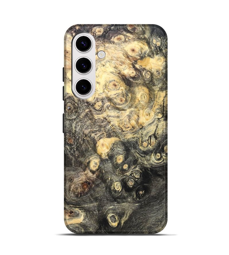 Galaxy S25 Wood Live Edge Phone Case - Tyesha (Wood Burl, 819329)