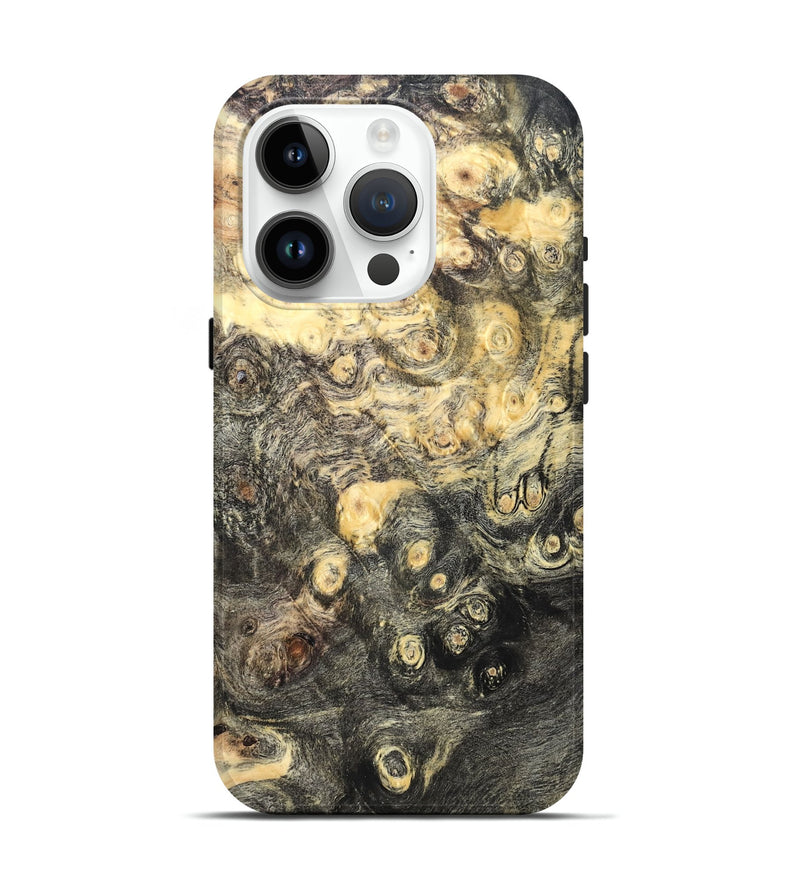 iPhone 15 Pro Wood Live Edge Phone Case - Tyesha (Wood Burl, 819329)
