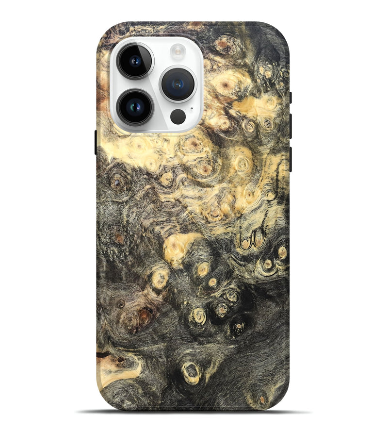 iPhone 15 Pro Max Wood Live Edge Phone Case - Tyesha (Wood Burl, 819329)