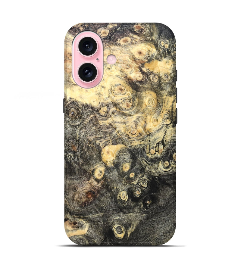 iPhone 17 Wood Live Edge Phone Case - Tyesha (Wood Burl, 819329)