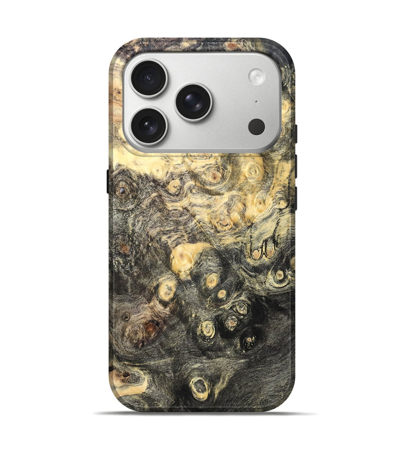 iPhone 17 Pro Wood Live Edge Phone Case - Tyesha (Wood Burl, 819329)