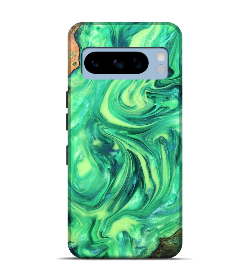 Pixel 8 Pro Wood Live Edge Phone Case - Skyla (Neon, 819331)