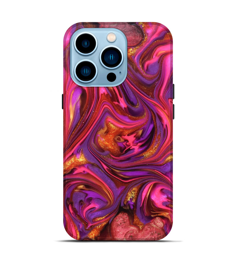 iPhone 14 Pro ResinArt Live Edge Phone Case - Rodney (The Lab, 819333)
