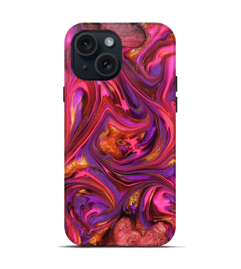 iPhone 15 ResinArt Live Edge Phone Case - Rodney (The Lab, 819333)