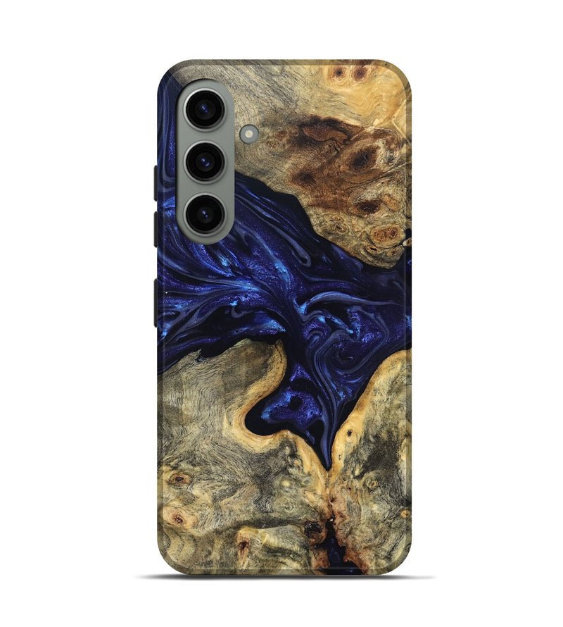 Galaxy S24 Wood Live Edge Phone Case - Inaya (Purple, 819334)