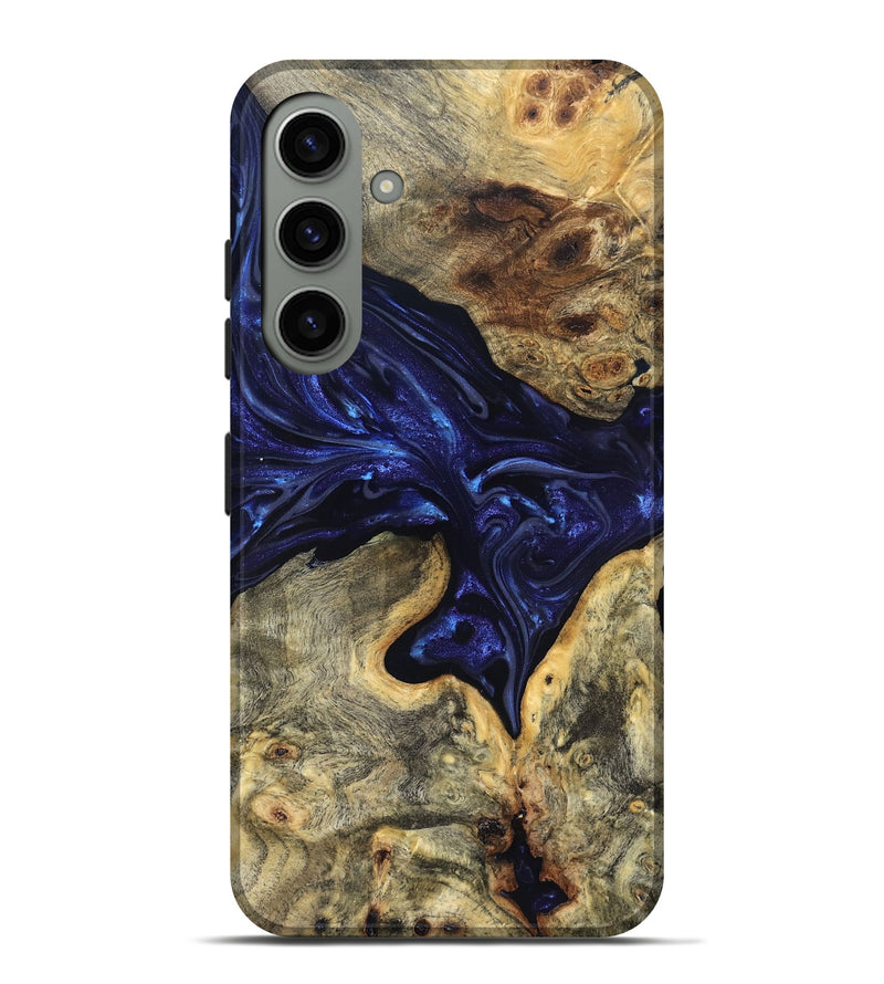 Galaxy S24 Plus Wood Live Edge Phone Case - Inaya (Purple, 819334)
