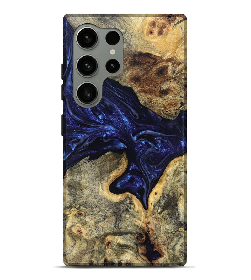 Galaxy S24 Ultra Wood Live Edge Phone Case - Inaya (Purple, 819334)