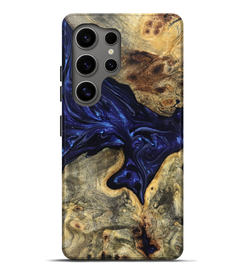 Galaxy S25 Ultra Wood Live Edge Phone Case - Inaya (Purple, 819334)