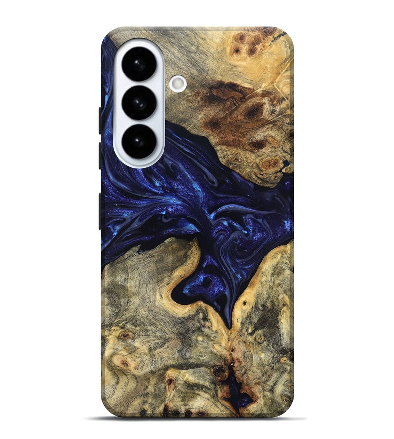 Galaxy S26 Plus Wood Live Edge Phone Case - Inaya (Purple, 819334)