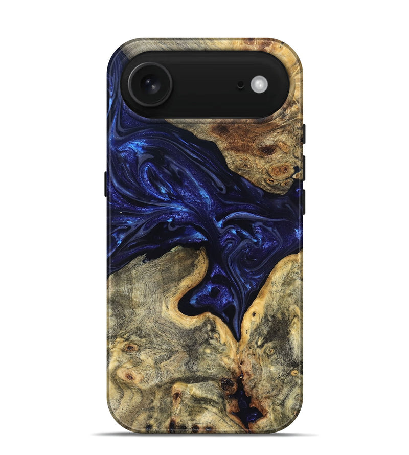 iPhone 17 Air Wood Live Edge Phone Case - Inaya (Purple, 819334)