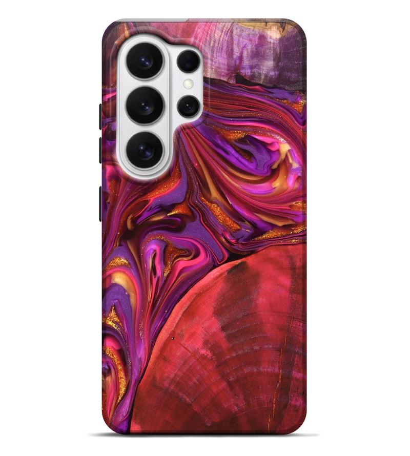 Galaxy S26 Ultra Wood Live Edge Phone Case - Dane (Red, 819337)