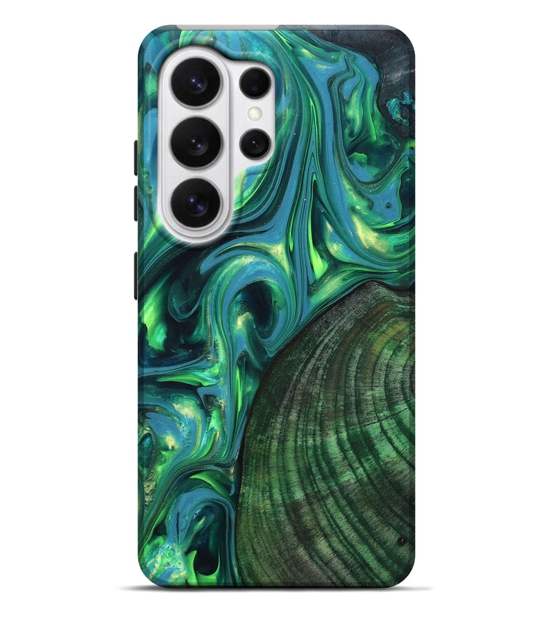 Galaxy S26 Ultra Wood Live Edge Phone Case - Gus (Neon, 819338)
