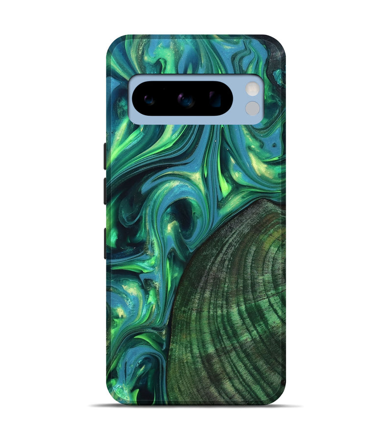 Pixel 8 Pro Wood Live Edge Phone Case - Gus (Neon, 819338)