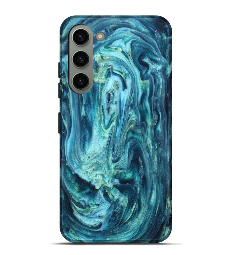 Galaxy S23 Plus ResinArt Live Edge Phone Case - Legend (Blue, 819340)