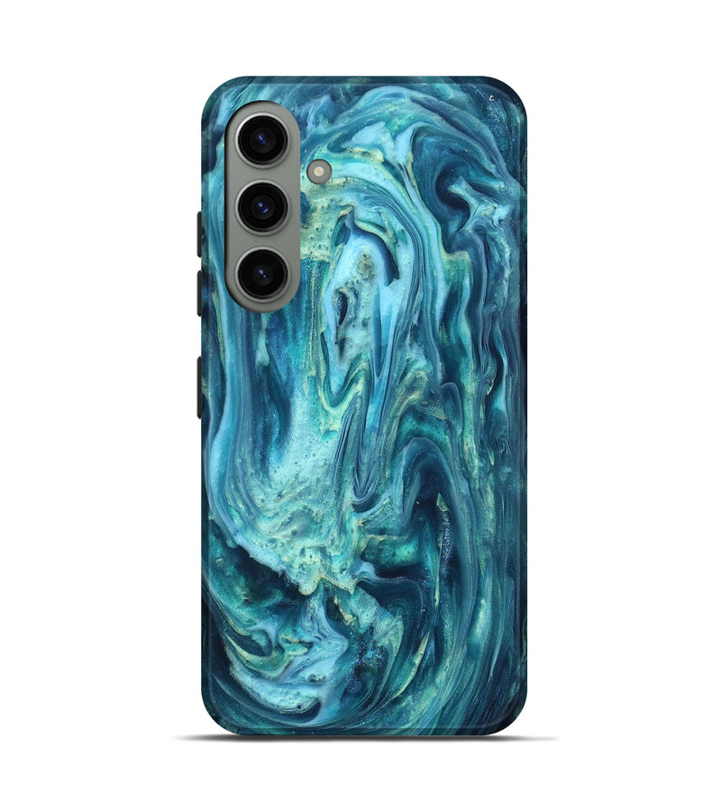 Galaxy S24 ResinArt Live Edge Phone Case - Legend (Blue, 819340)