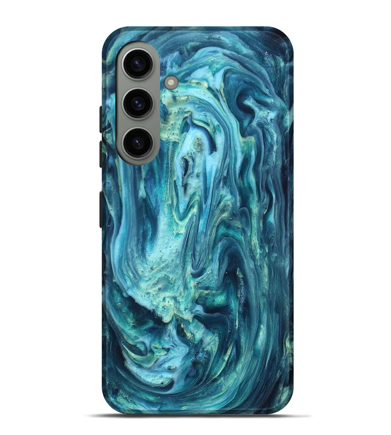 Galaxy S24 Plus ResinArt Live Edge Phone Case - Legend (Blue, 819340)