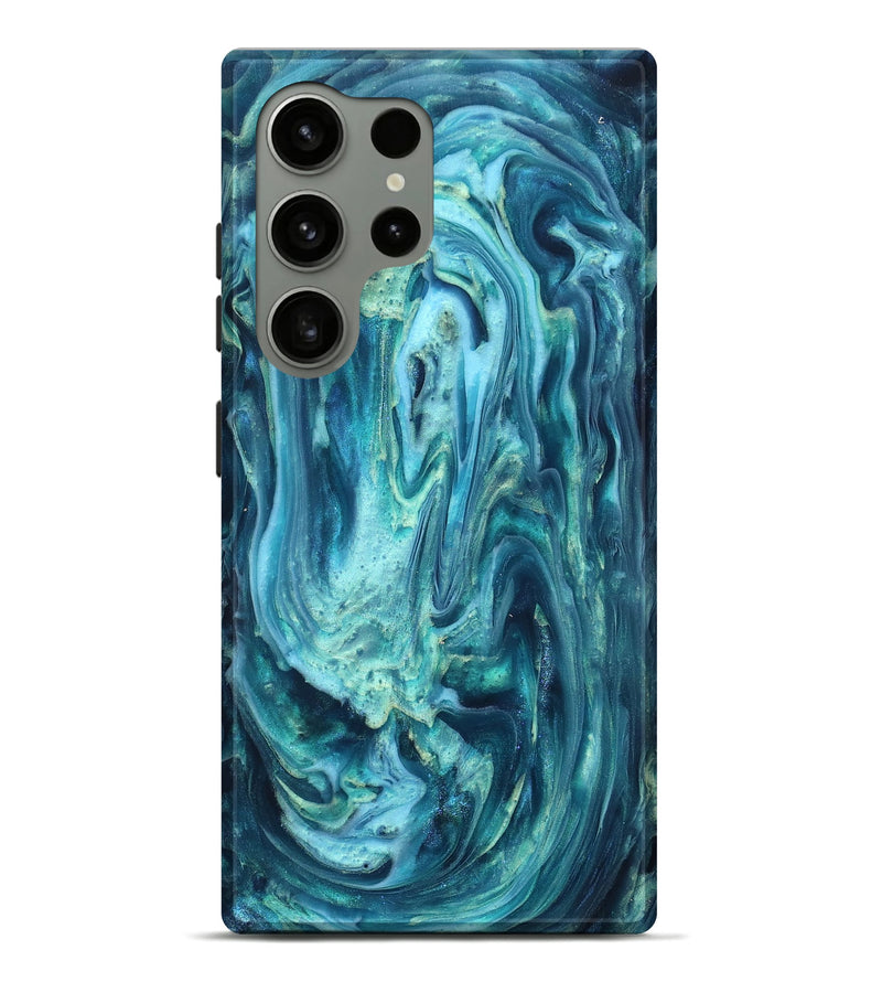 Galaxy S24 Ultra ResinArt Live Edge Phone Case - Legend (Blue, 819340)