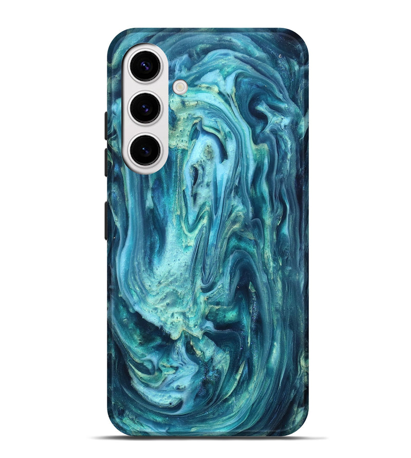 Galaxy S25 Plus ResinArt Live Edge Phone Case - Legend (Blue, 819340)
