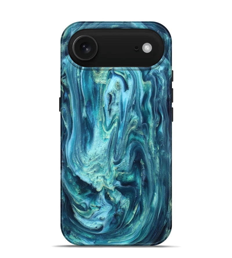 iPhone 17 Air ResinArt Live Edge Phone Case - Legend (Blue, 819340)