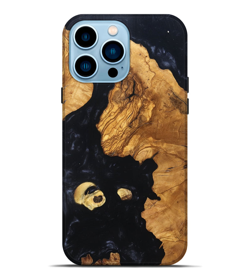 iPhone 14 Pro Max Wood Live Edge Phone Case - Corbett (Wood Burl, 819341)